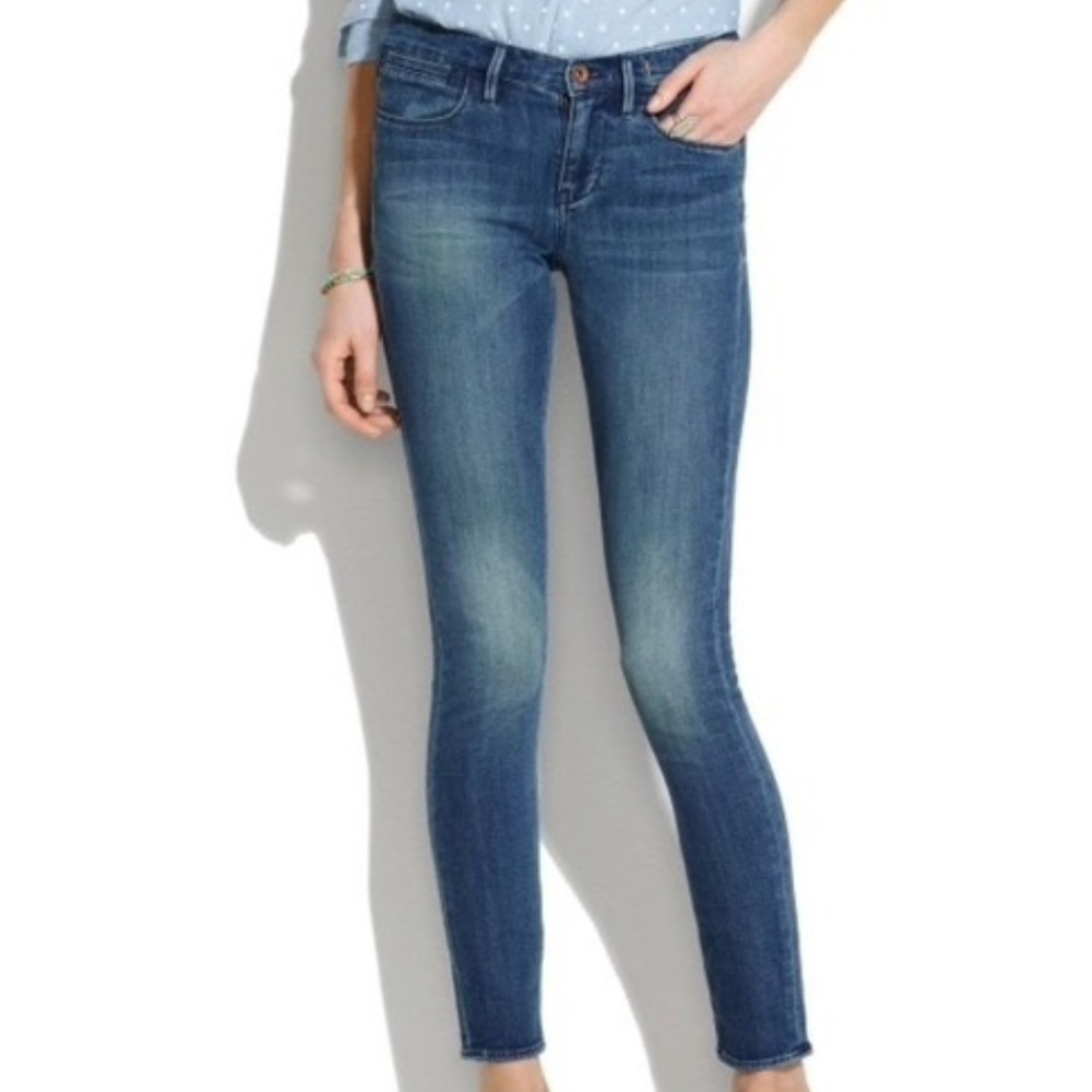 Madewell Skinny Skinny Ankle Cropped Jeans Size 28